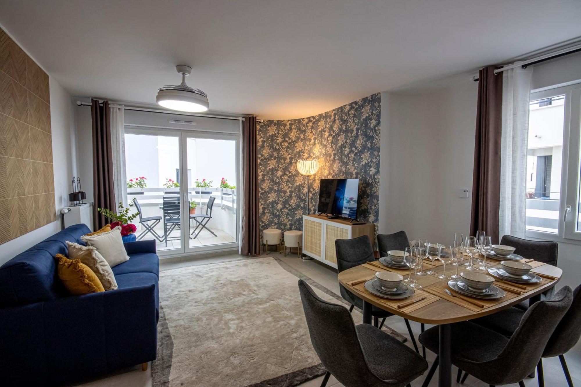 Appartement Cosy Aux Portes De Disney - 7 Pers 谢西 外观 照片